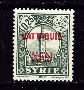 Latakia #5 Hinged 1931 Overprint on stamp of Syria