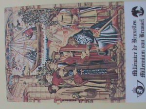 BELGIUM  STAMP -MILLENNIUM OF BRUSSEL FAMOUS PAINTING MNH S/S SHEET VERY RARE.