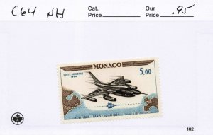 MONACO  c64    MNH