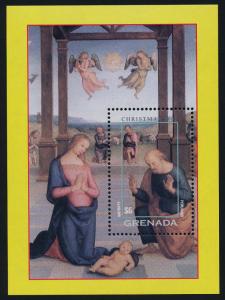 Grenada 3308-13 MNH Christmas, Art, Paintings