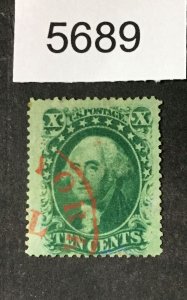 MOMEN: US STAMPS #35  USED  LOT #5689