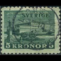 SWEDEN 1931 - Scott# 229 Royal Palace Set of 1 Used