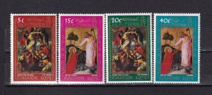 LI07 Montserrat 1971 Easter  mint hinged stamps  full set