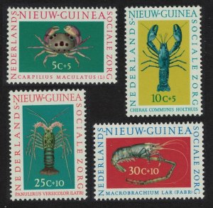 Neth. New Guinea Shellfish 4v 1962 MNH SG#84-87