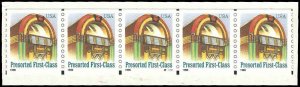 PCBstamps  US #3132 CPS5 (M11111) $1.25(5x(25c))Juke Box, MNH, (2)