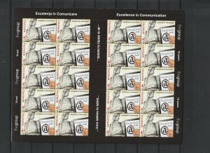 ROMANIA 2015 STAMPS COMMUNICATION SHEET POSTAL HISTORY TABLET LIMITED EDITION