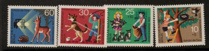 GERMANY SGB414/7 1972 ANIMAL PROTECTION MNH