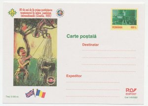 Postal stationery Romania 2000 International Camp - Scout and Guide