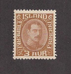 ICELAND SC# 177 F-VF LH 1931