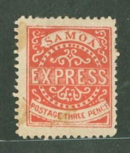 Samoa (Western Samoa) #3c Unused Single