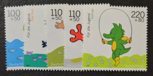 Germany Sc # B850-54, VF MNH