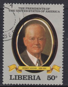 Liberia 941 American Presidents 1982