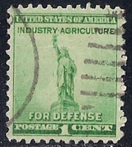 899 1 cent Defense Liberty XF used