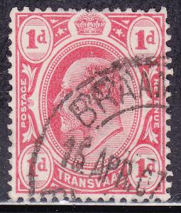 Transvaal 282 USED 1905 King Edward VII