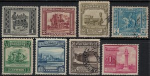Paraguay #406-13*/u  CV $4.30