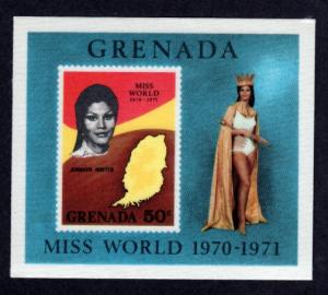 Grenada 1971 Mint S/S Miss World!