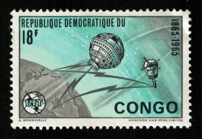 Space 1965 The 100th Anniversary of ITU Congo 18F (TS-539)