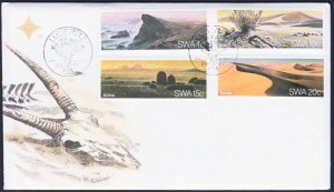 South West Africa SG#297-300 NAMIB DESERT (1977) FDC