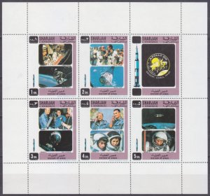 1970 Sharjah 696-705KL Apollo 7 / 8 / Voskhod 1/2/ Soyuz 3/4/5 6,00 €