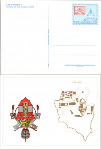 Vatican City, Worldwide Government Postal Card