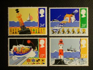 Great Britain Scott #1107-1110 mnh