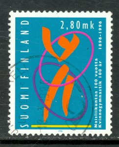 FINLAND 1996 Women's Gymnastics in Finland Anniversary Issue Sc 994 VFU