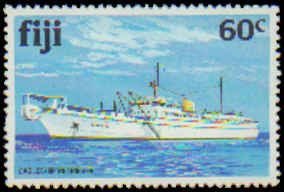 Fiji #445-448, Complete Set(4), 1981, Ships, Never Hinged