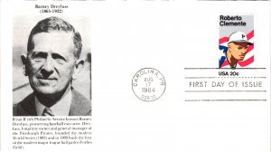 #2097 Roberto Clemente  Baseball– B’nai B’rith Cachet