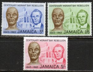 Jamaica Sc #244-246 Mint Hinged