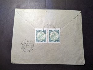 1926 Registered Hungary Cover Balassagyarmat to Kaiserslautern Germany