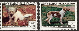 Malagasy Republic      512 - 513        MNH OG