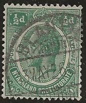 Nyasaland Protectorate ^ Scott # 12 - Used