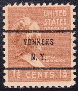Precancel - Yonkers, NY PSS 805-71 - Bureau Issue