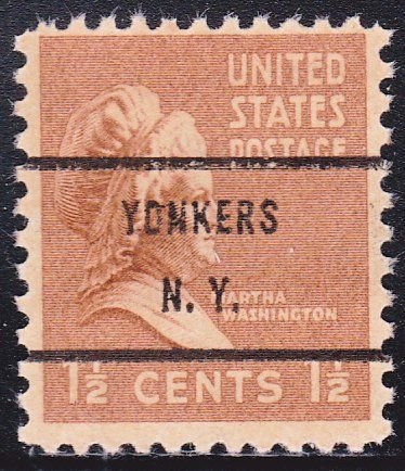 Precancel - Yonkers, NY PSS 805-71 - Bureau Issue