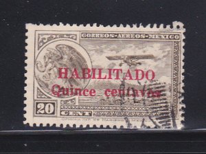 Mexico C38 Set U Overprint (B)