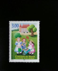 1999 France Countess of Segur, Children's Storyteller Scott 2729 Mint F/VF NH