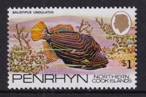 Penrhyn Island 61 Fish MNH VF