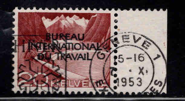 Switzerland Scott 3o87 Used 20c with overptint