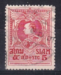 Thailand 1920 Sc 190 5s rose Used