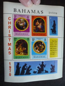Stamps - Bahamas - Scott#312a - Mint Never Hinged Souvenir Sheet
