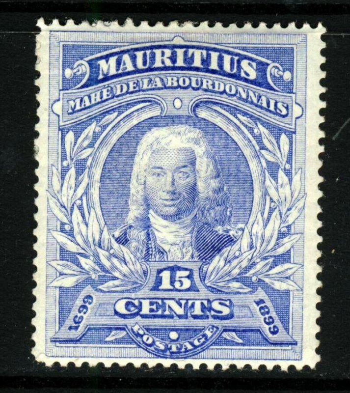 MAURITIUS Queen Victoria 1899 La Bourdonnais Bicentary SG 136 MINT