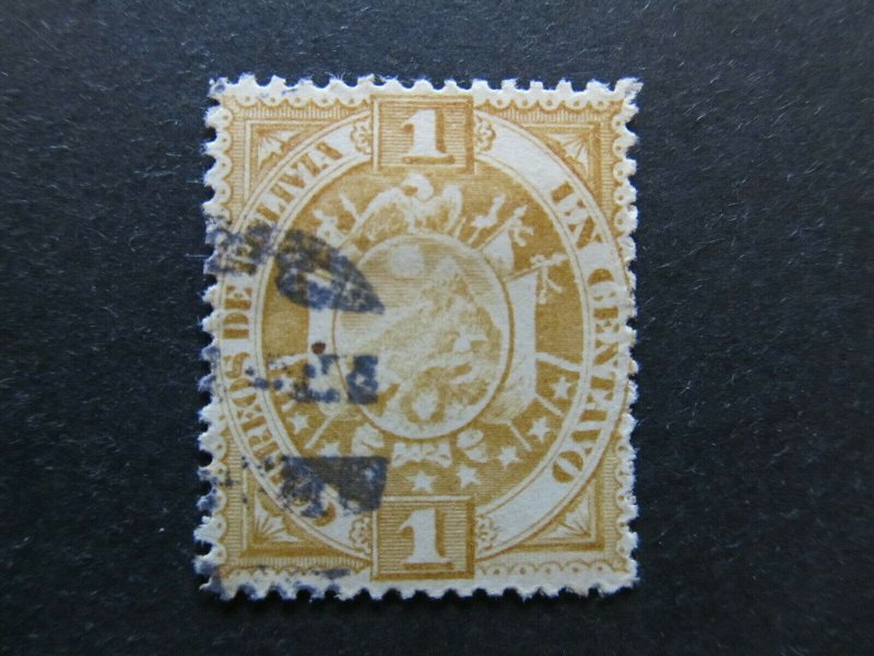 A4P30F42 Bolivia 1894 1c used