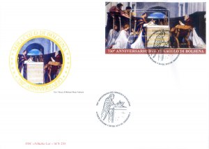 Miracle of Bolsena 2013. FDC.