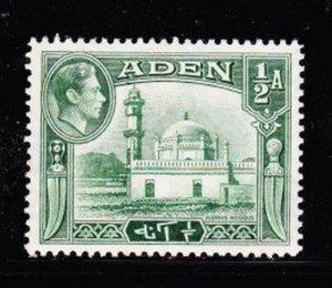 Album Treasures Aden  Scott # 16  1/2a George V Aidrus Mint Hinged