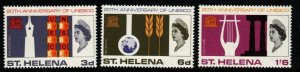 ST.HELENA SG209/11 1966 UNESCO MNH