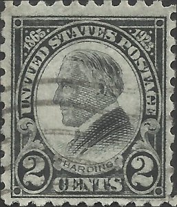 # 612 Used Black Warren G. Harding