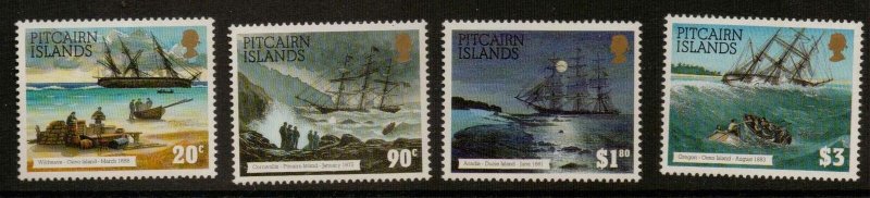 PITCAIRN ISLANDS SG450/3 1994 SHIPWRECKS  MNH