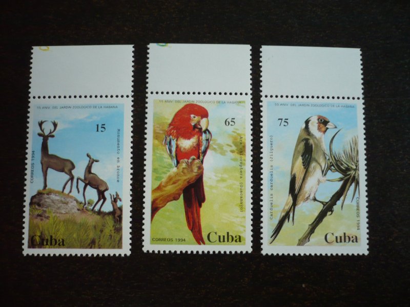 Stamps - Cuba - Scott#3610-3612 - MNH Set of 3 Stamps