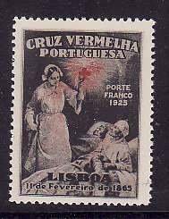 Portugal-Sc#1S4- id7-unused NH Charity-Red Cross-1926-