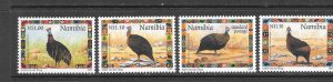 BIRDS - NAMIBIA #871-4  MNH